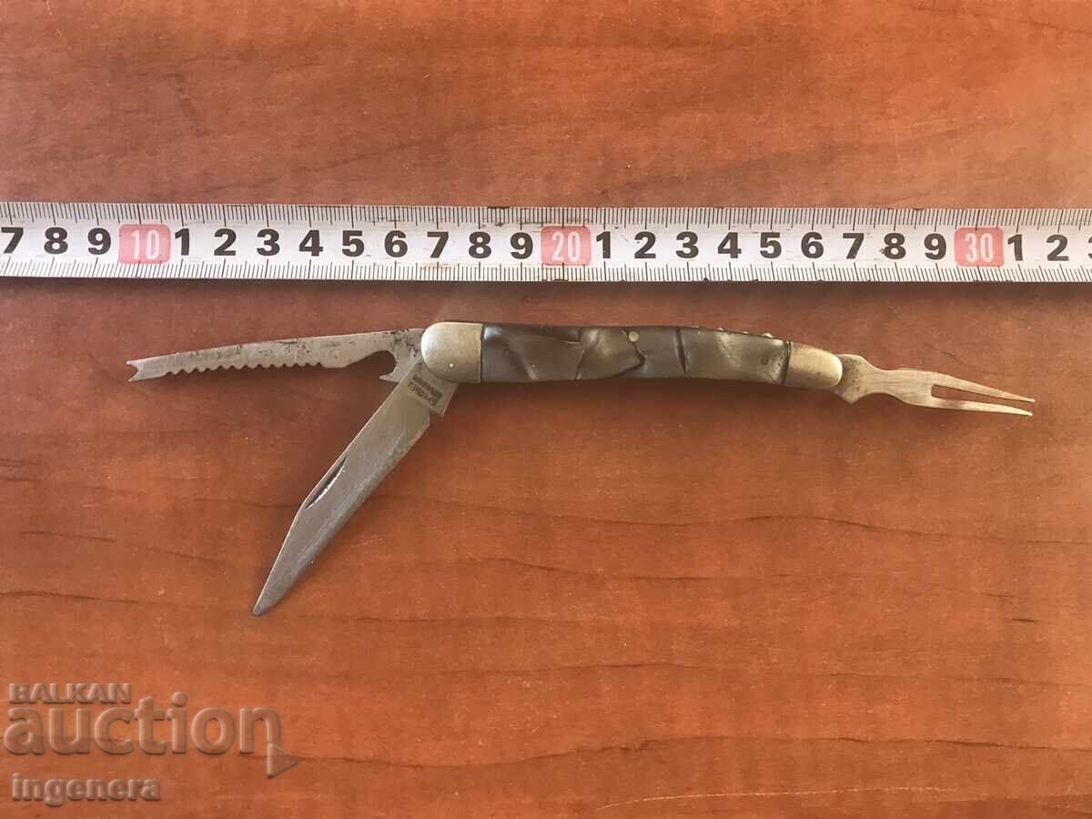 Delivery of FOLDING KNIFE, OLD BLADE, WOODEN HANDLE Delivery of FOLDING KNIFE, OLD BLADE, WOODEN HANDLE