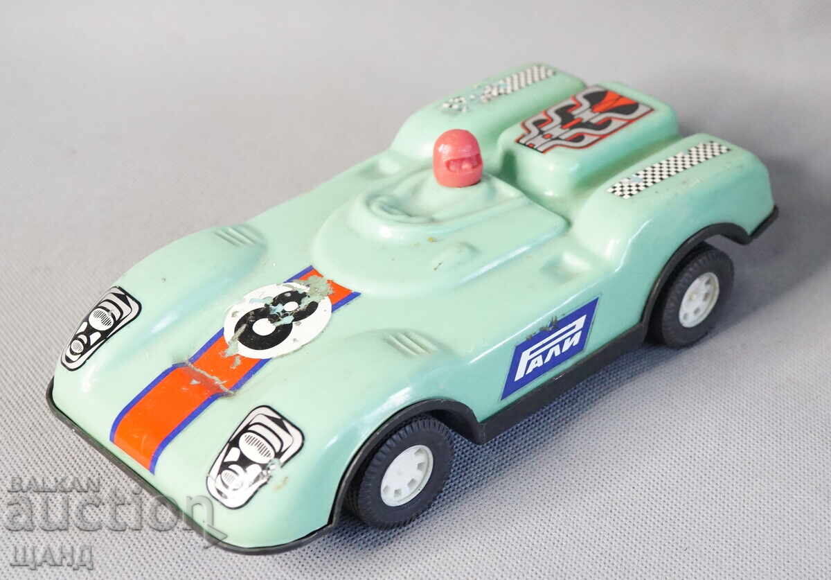 Old SOC. plastic toy model sports car RALLY