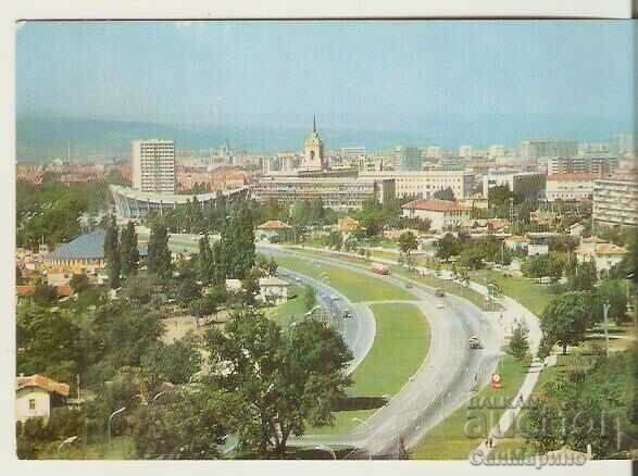 Map Bulgaria Varna Highway Varna-Golden Sands 1*