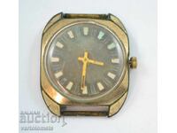 Men's watch POLET USSR with 10 Mk gold plating - works