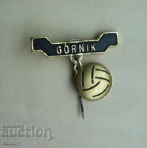 Insigna de fotbal - Gornik / FK Gornik, Polonia