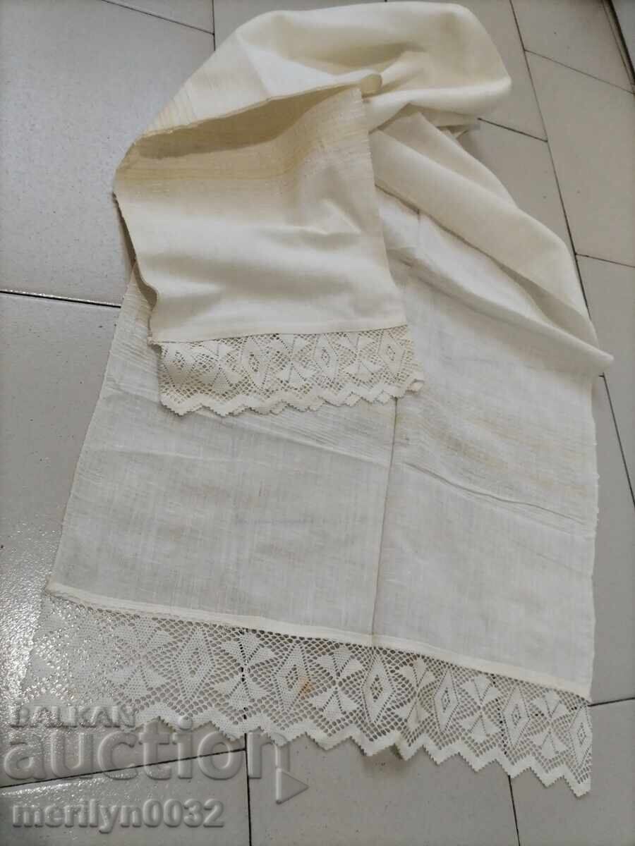 Old hand-woven kenar lace cloth - 5 Old hand-woven kenar lace cloth - 5