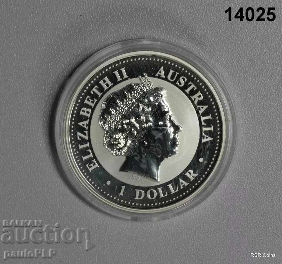 1 oz SILVER 2006 - LUNAR 1 - AUSTRALIA - -UNC with price 320.00 BGN | € 163.61