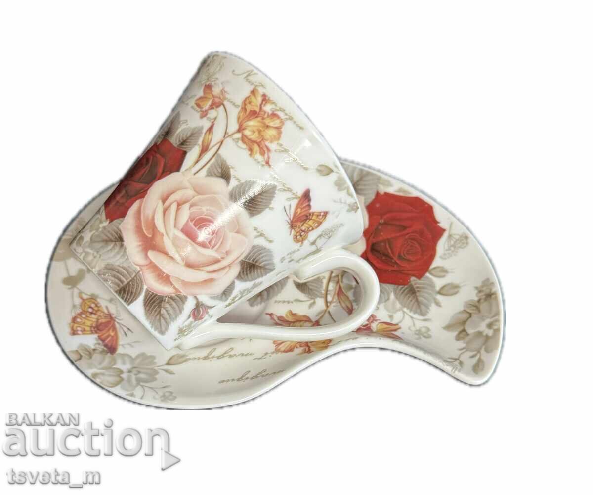 Porcelain tea set LANCASTER with price 20.00 BGN | € 10.23 Porcelain tea set LANCASTER with price 20.00 BGN | € 10.23
