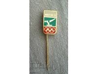 Gymnastics Badge - Olympic Games Montreal 1976, Canada