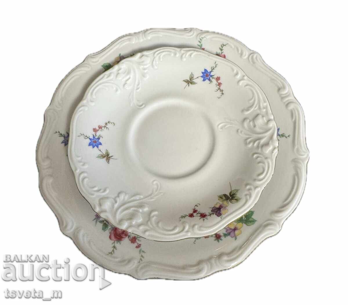 Delivery of Porcelain tea set 3 pieces WALBRZYCH, Poland Delivery of Porcelain tea set 3 pieces WALBRZYCH, Poland