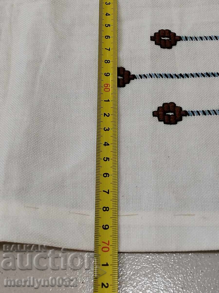 Auction Old embroidered check, tablecloth, milo, Bulgarian embroidery Auction Old embroidered check, tablecloth, milo, Bulgarian embroidery