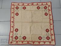 Old embroidered check, tablecloth, milo, Bulgarian embroidery