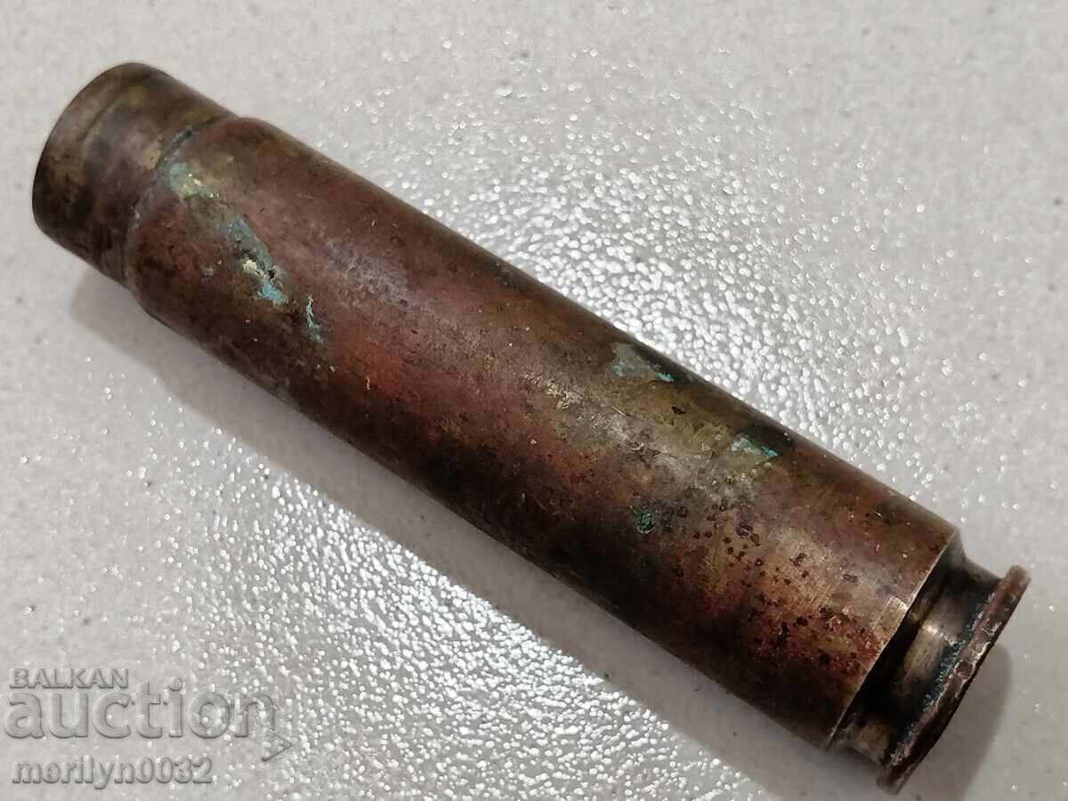 Гилза от голямокалибрена картечница, боеприпас, патрон с цена 38.00 лв. | € 19.43 Гилза от голямокалибрена картечница, боеприпас, патрон с цена 38.00 лв. | € 19.43