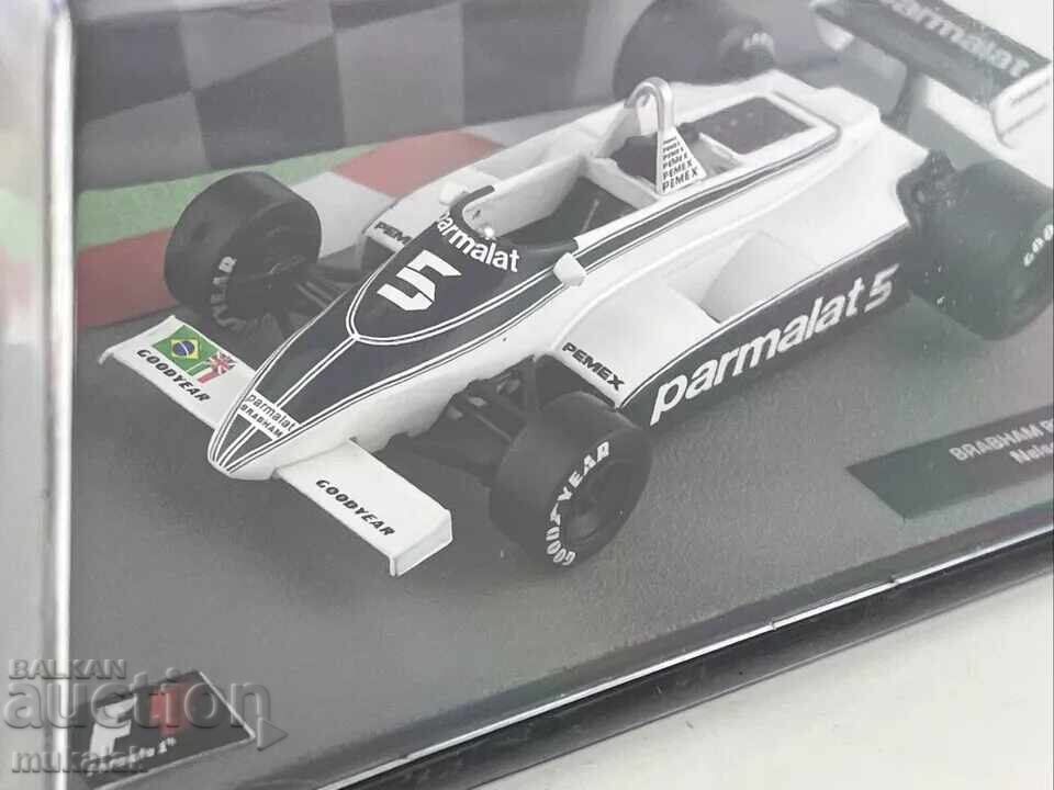 1:43 ATLAS Brabham BT49 Nelson Piquet FORMULA 1 F1 CAR - 5