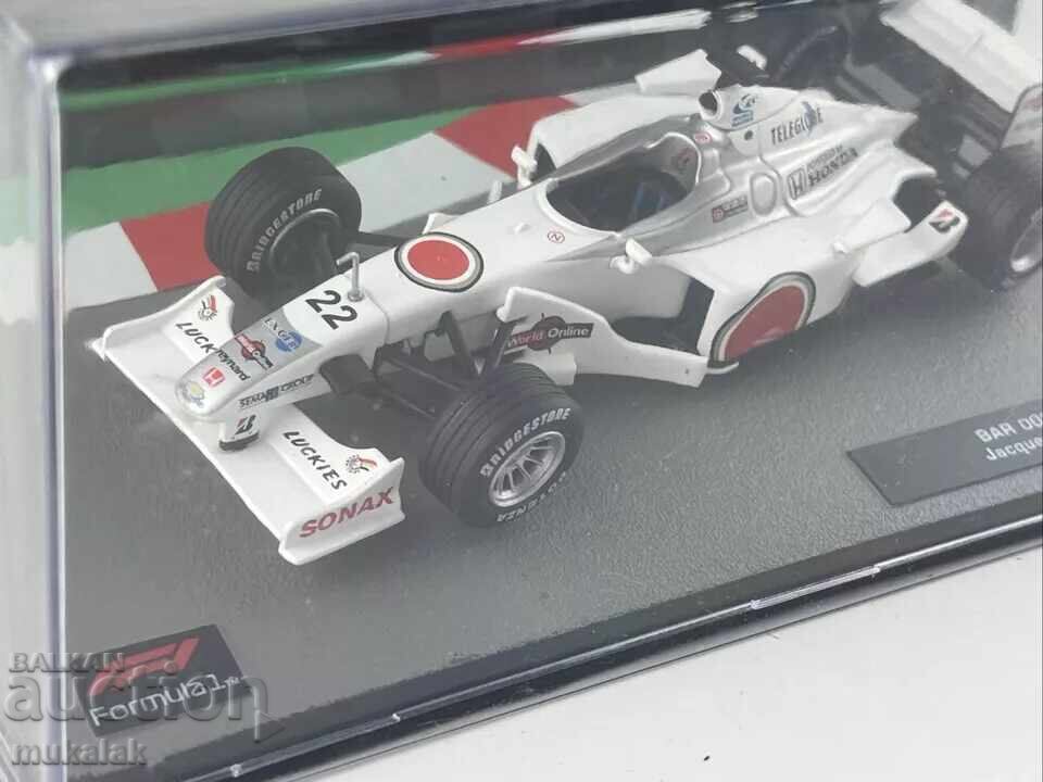 Auction  1:43 ATLAS Jacques Villeneuve BAR 002 FORMULA 1 F1 CAR