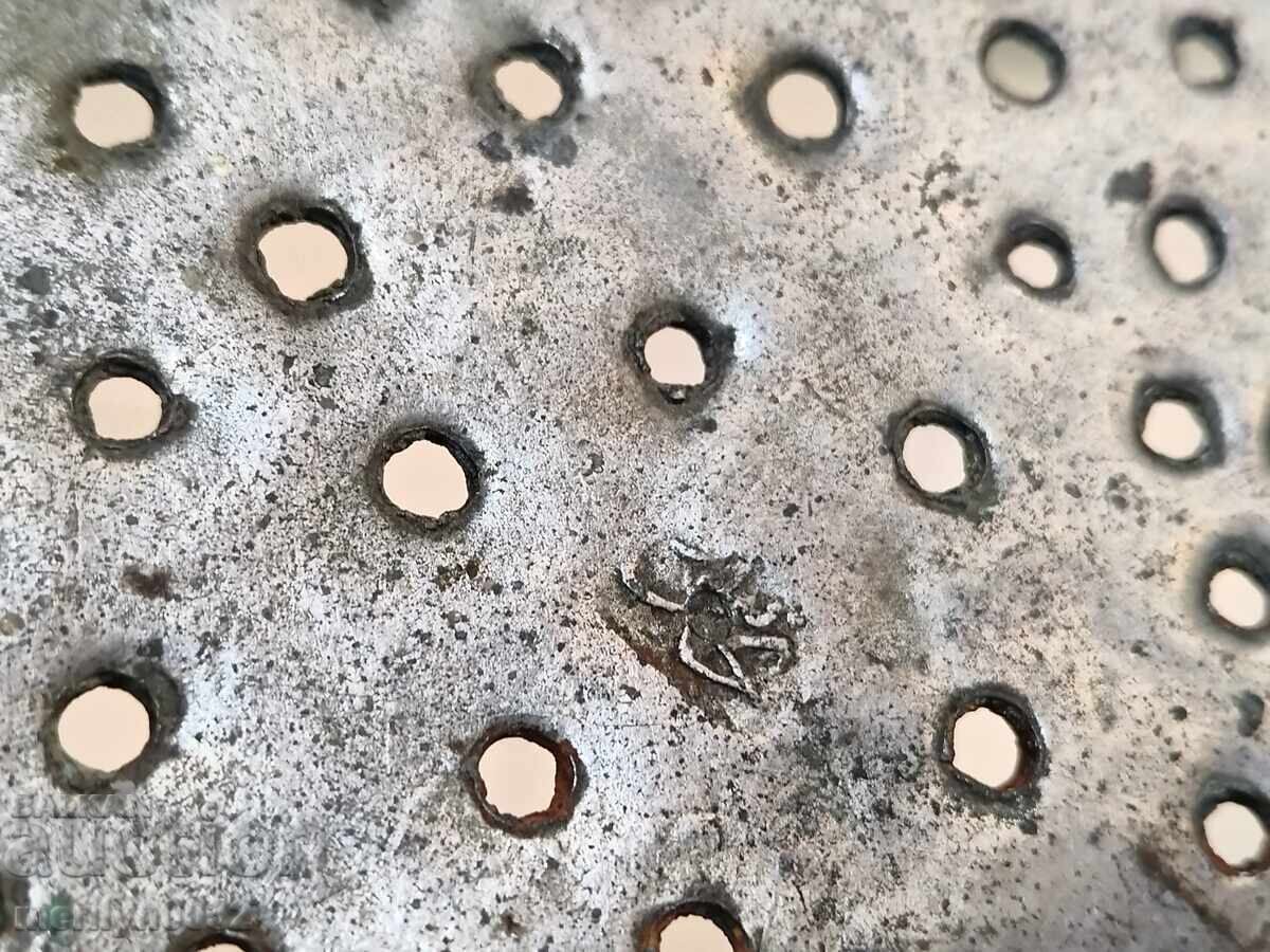 Доставка на Османски бакърен гевгир меден съд, бакър цедка котел купел Доставка на Османски бакърен гевгир меден съд, бакър цедка котел купел