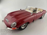 Bburago 1:18 Jaguar E Cabriolet  КОЛИЧКА МОДЕЛ