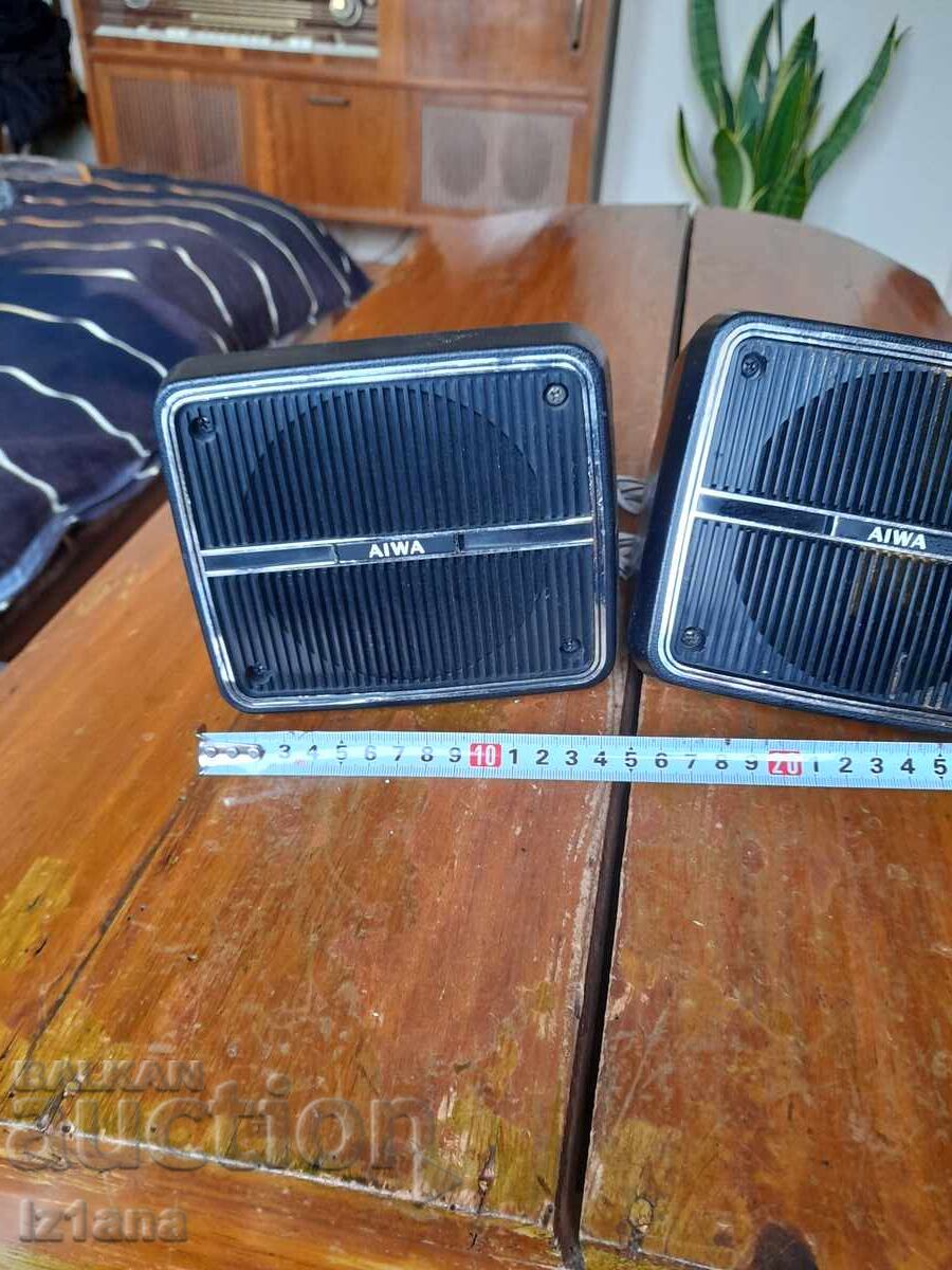 Auction Old Aiwa car speakers Auction Old Aiwa car speakers