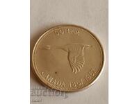 1 dolar Canada 1967 Argint 23,33 g.