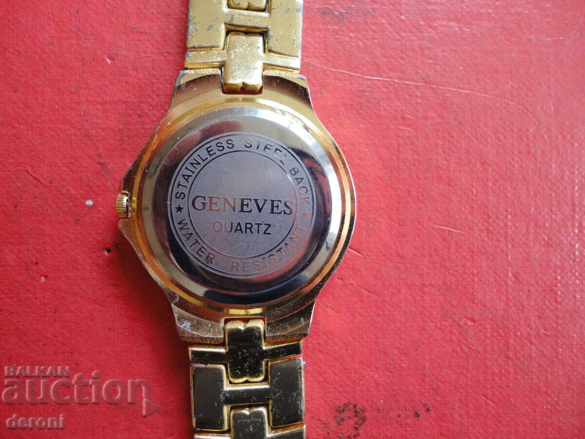 Auction Gold-plated ladies watch Genves 3 Auction Gold-plated ladies watch Genves 3
