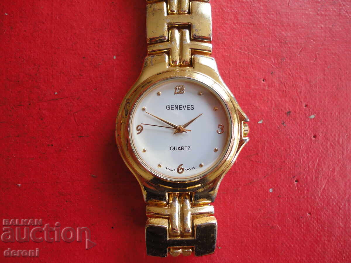Gold-plated ladies watch Genves 3 - 6 Gold-plated ladies watch Genves 3 - 6