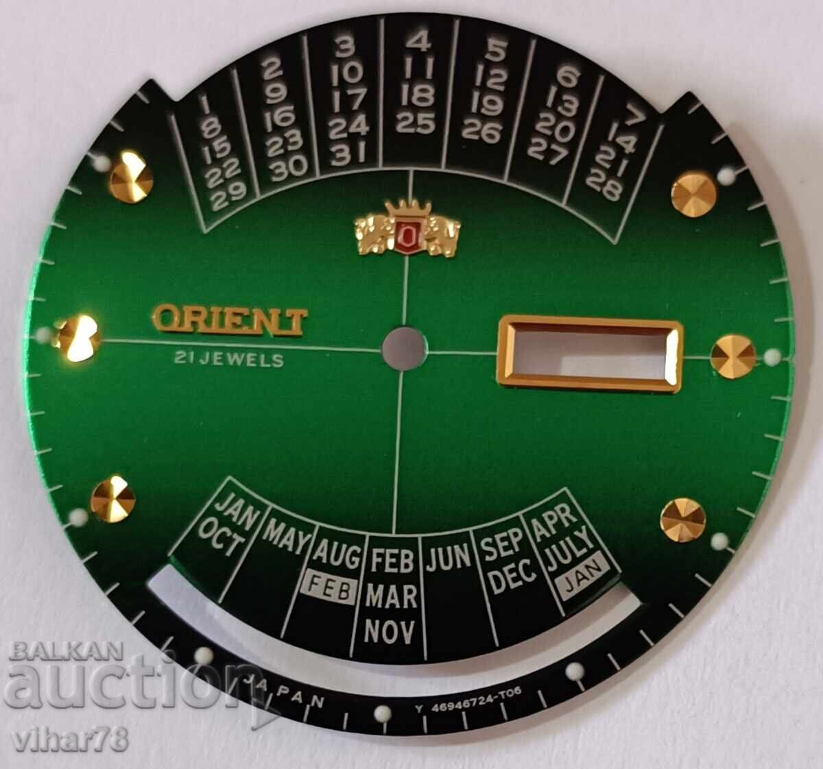 CLOCK DIAL Orient-Orient