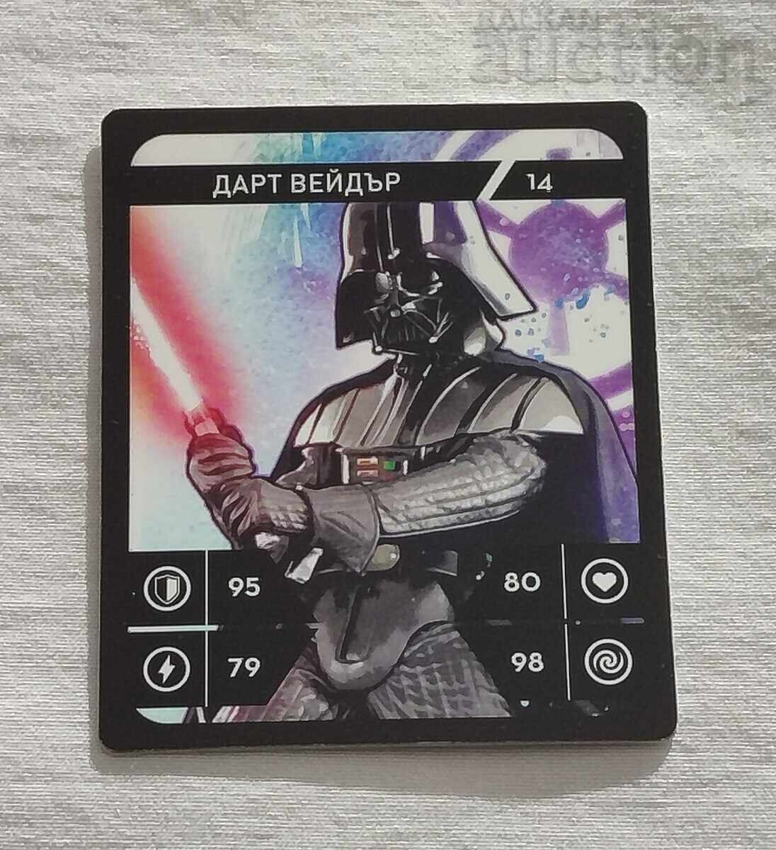 STAR WARS DARTH VADER CARD #14