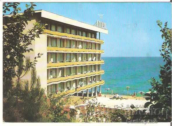 Card Bulgaria Varna Nisipurile de Aur Hotel „Glarus” 3*