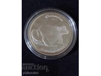 Dominica 2022 – 2 dollars - Mountain Chicken Frog - 1 OZ