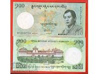 BHUTAN BHUTAN 100 NGULTRUM issue - issue 2015 NEW UNC