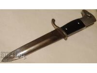 German Mauser WWII bayonet knife with scabbard - excellent!