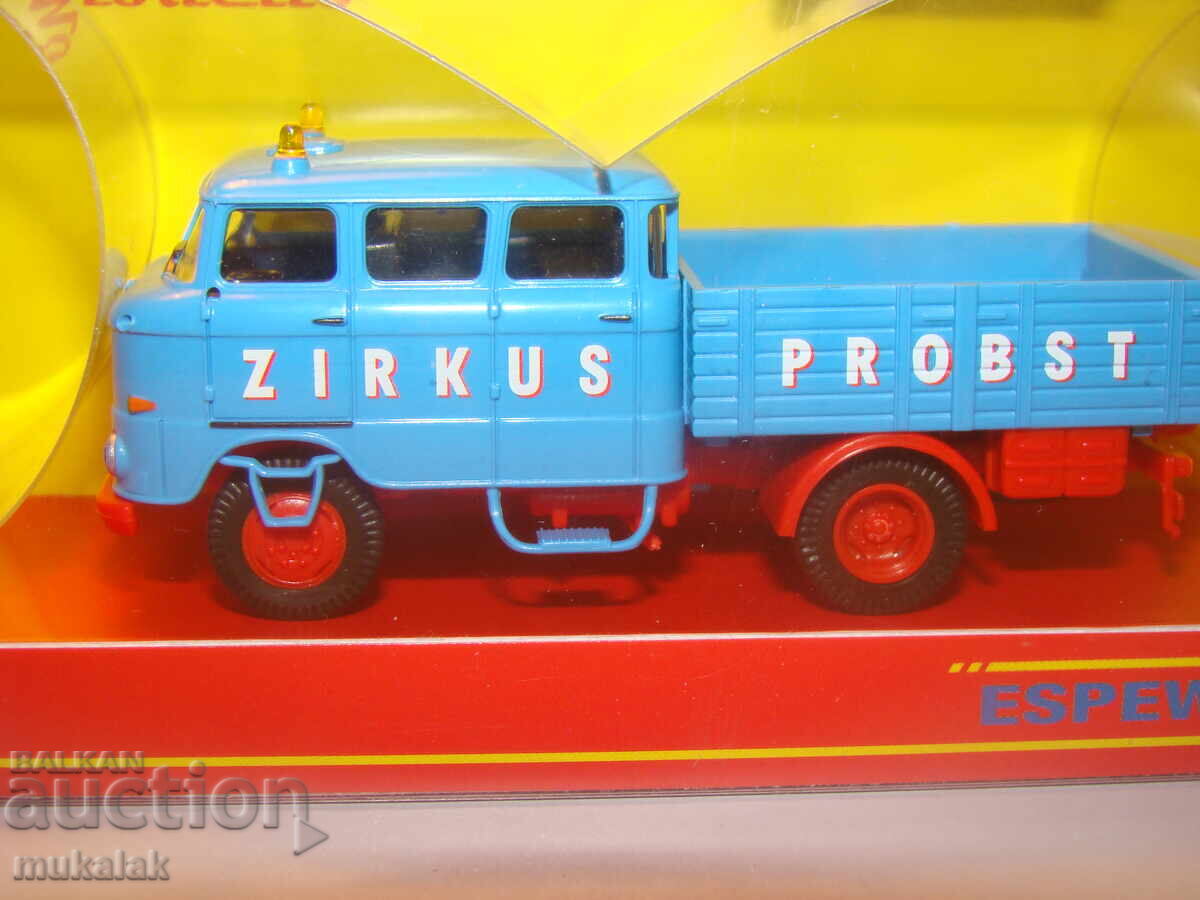 H0 1/87 ESPEWE BUSCH IFA MODEL TOY TRUCK TROLLEY with price 60.00 BGN | € 30.68 H0 1/87 ESPEWE BUSCH IFA MODEL TOY TRUCK TROLLEY with price 60.00 BGN | € 30.68