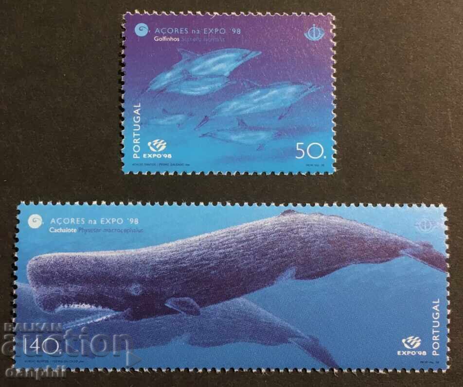 Portugal Azores 1998 "Aquatic Fauna -EXPO-98" pure series