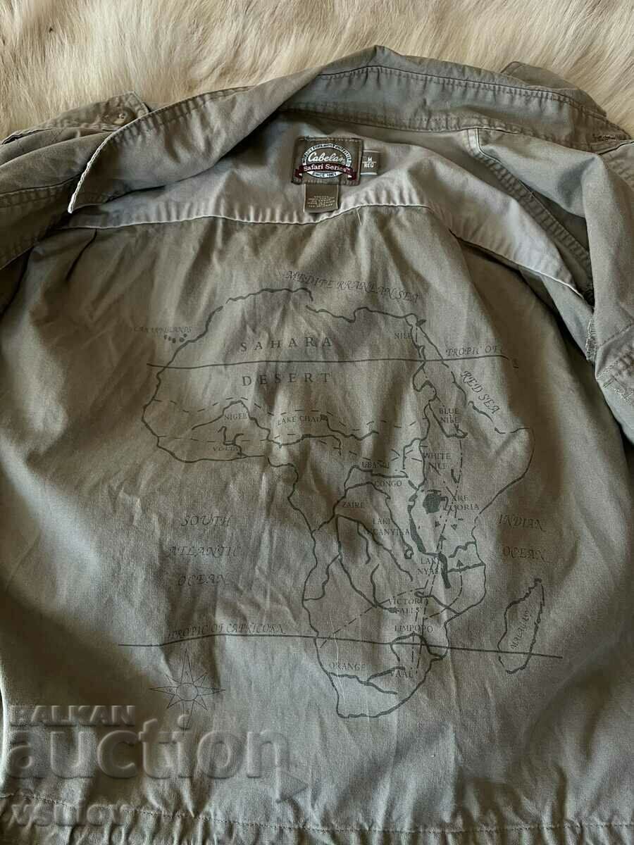 Σαφάρι Μπουφάν American Cabela's Map of Africa Παλτό - 6 Σαφάρι Μπουφάν American Cabela's Map of Africa Παλτό - 6