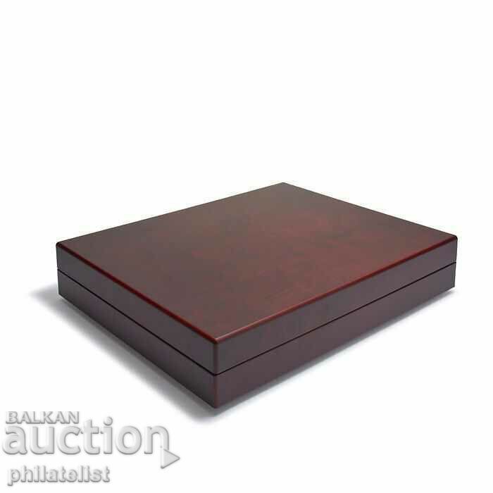 Leuchtturm Voltera Quadrum 60 coins up to 50 mm, deluxe. box with price 143.00 BGN | € 73.11 Leuchtturm Voltera Quadrum 60 coins up to 50 mm, deluxe. box with price 143.00 BGN | € 73.11
