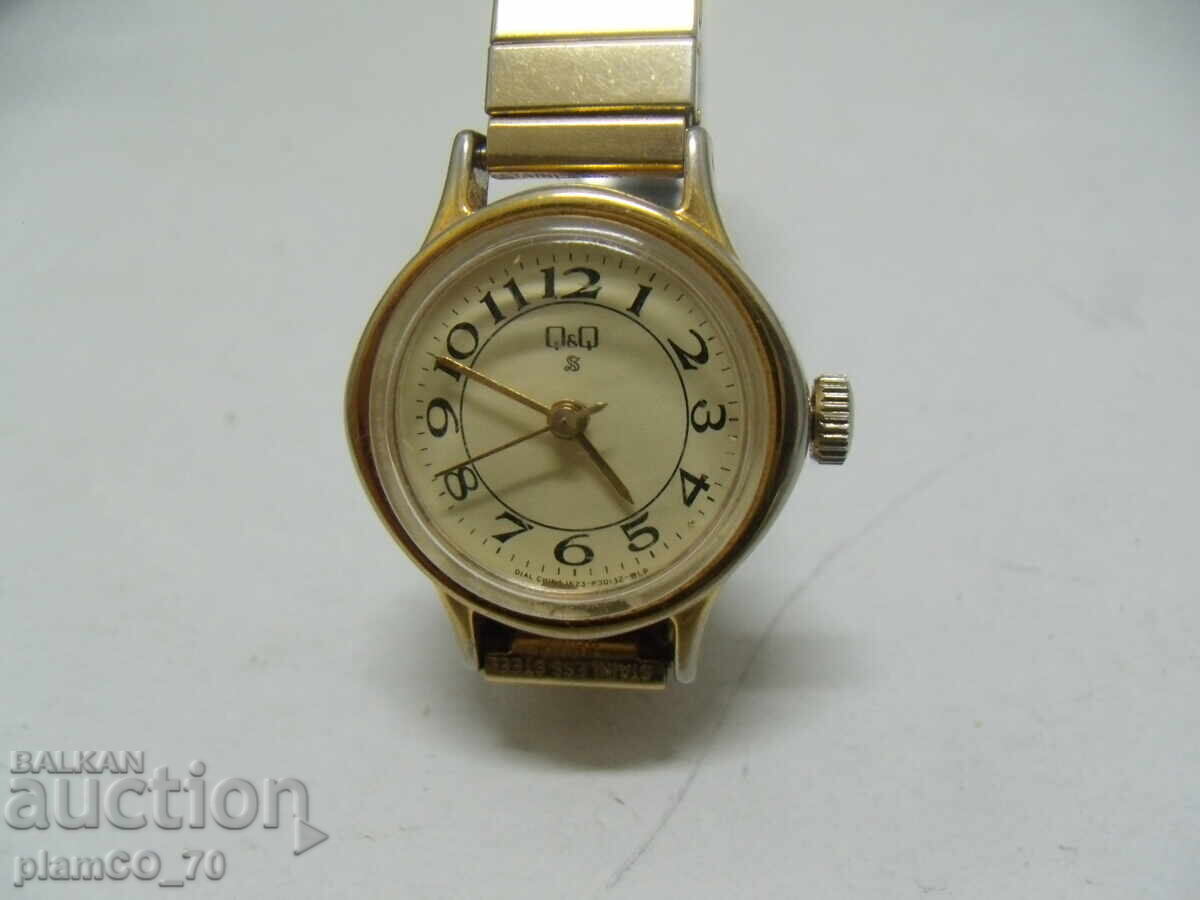 №*7792 old watch - Q & Q - wristwatch - ladies - mechanical - 5
