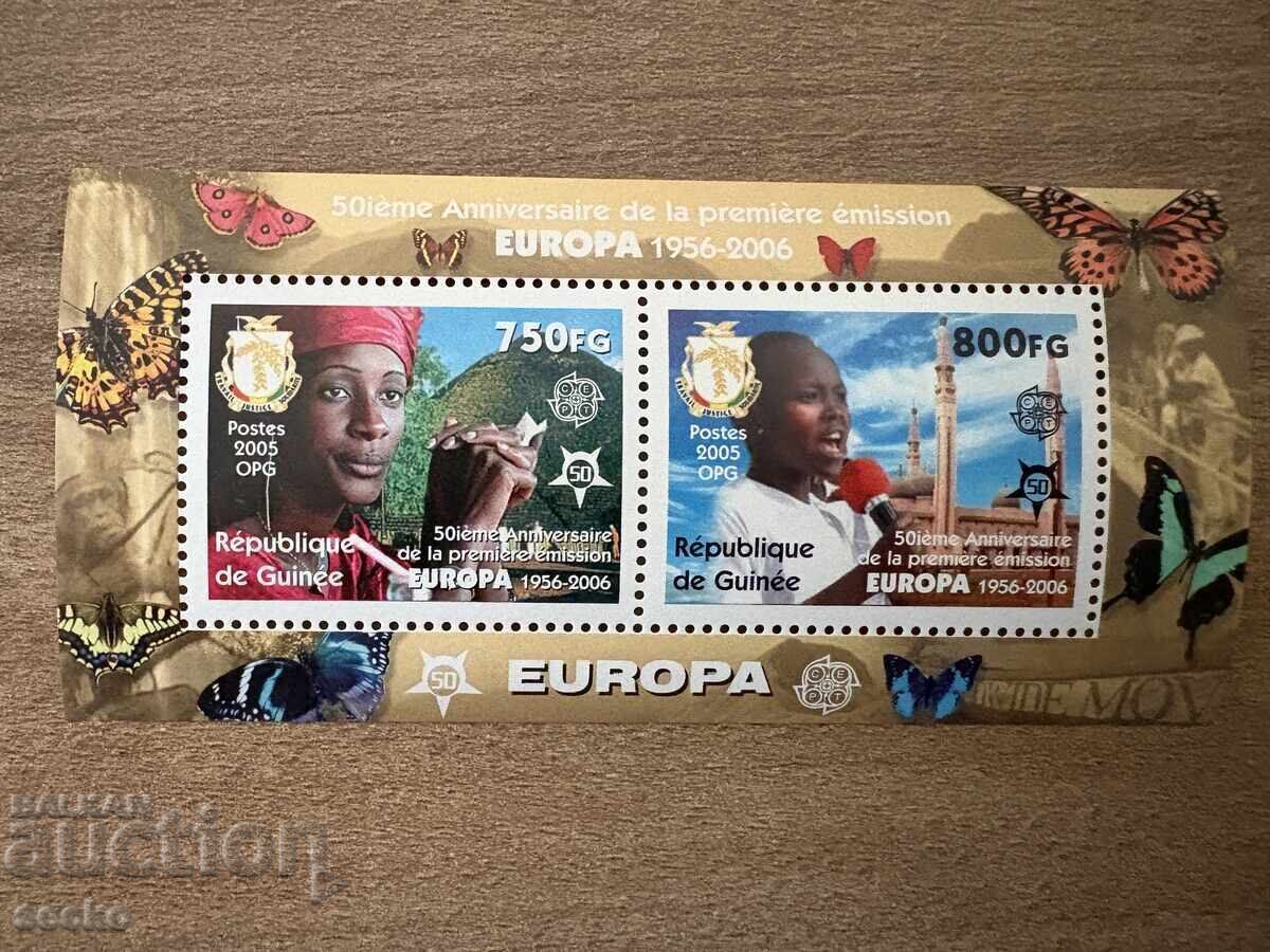 Auction 50 years of Europe - Guinea - (2006) - MNH - 6 blocks Auction 50 years of Europe - Guinea - (2006) - MNH - 6 blocks