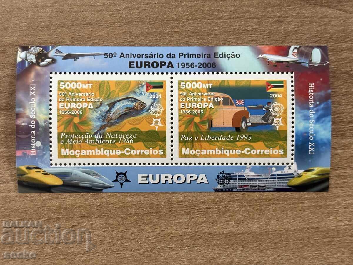 Auction 50 years of Europe - Mozambique- (2006) - MNH - 6 blocks Auction 50 years of Europe - Mozambique- (2006) - MNH - 6 blocks
