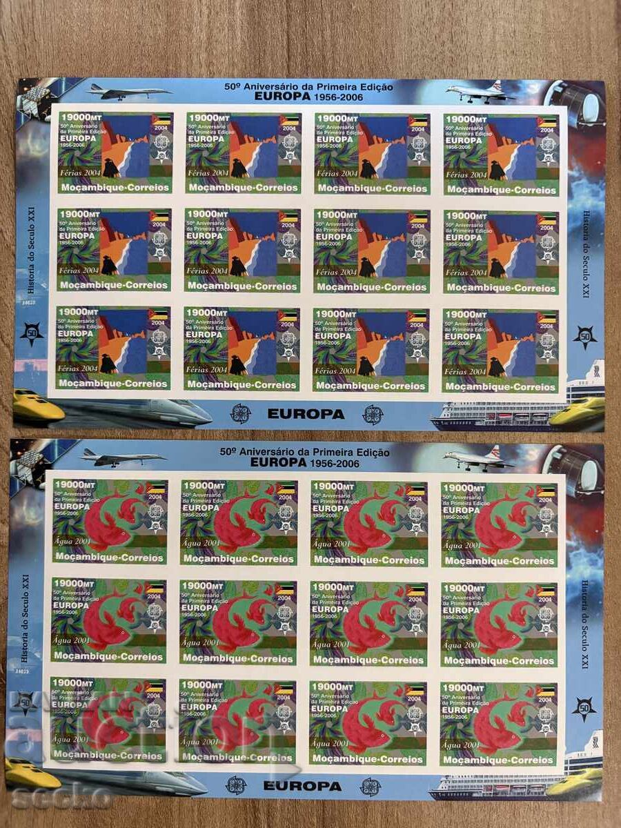 Παράδοση 50 χρόνια Ευρώπης - Μοζαμβίκη - (2006) - MNH - 12 φύλλα Παράδοση 50 χρόνια Ευρώπης - Μοζαμβίκη - (2006) - MNH - 12 φύλλα