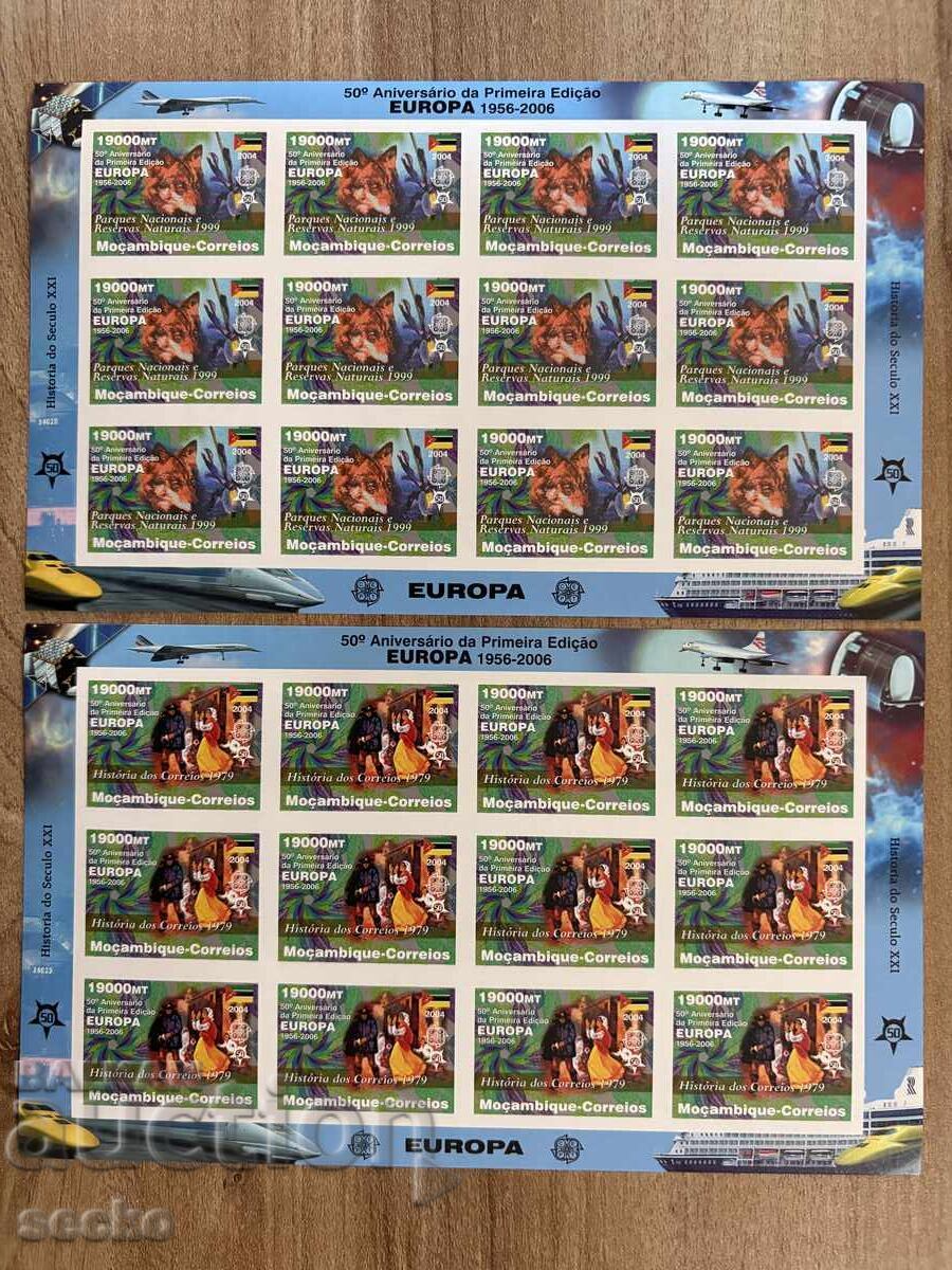 50 χρόνια Ευρώπης - Μοζαμβίκη - (2006) - MNH - 12 φύλλα - 5 50 χρόνια Ευρώπης - Μοζαμβίκη - (2006) - MNH - 12 φύλλα - 5