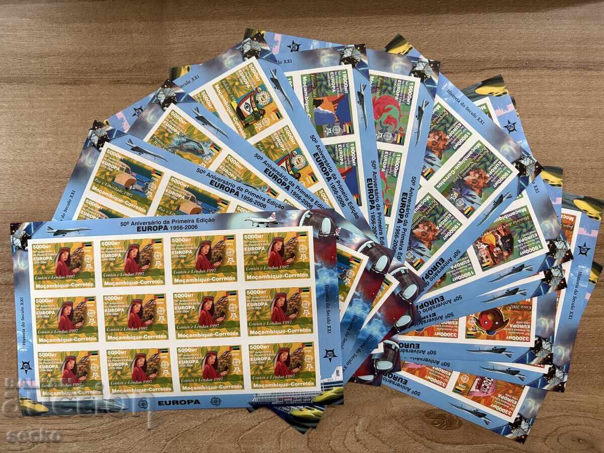 50 χρόνια Ευρώπης - Μοζαμβίκη - (2006) - MNH - 12 φύλλα 50 χρόνια Ευρώπης - Μοζαμβίκη - (2006) - MNH - 12 φύλλα