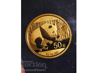 Investment gold...50 yuan coin