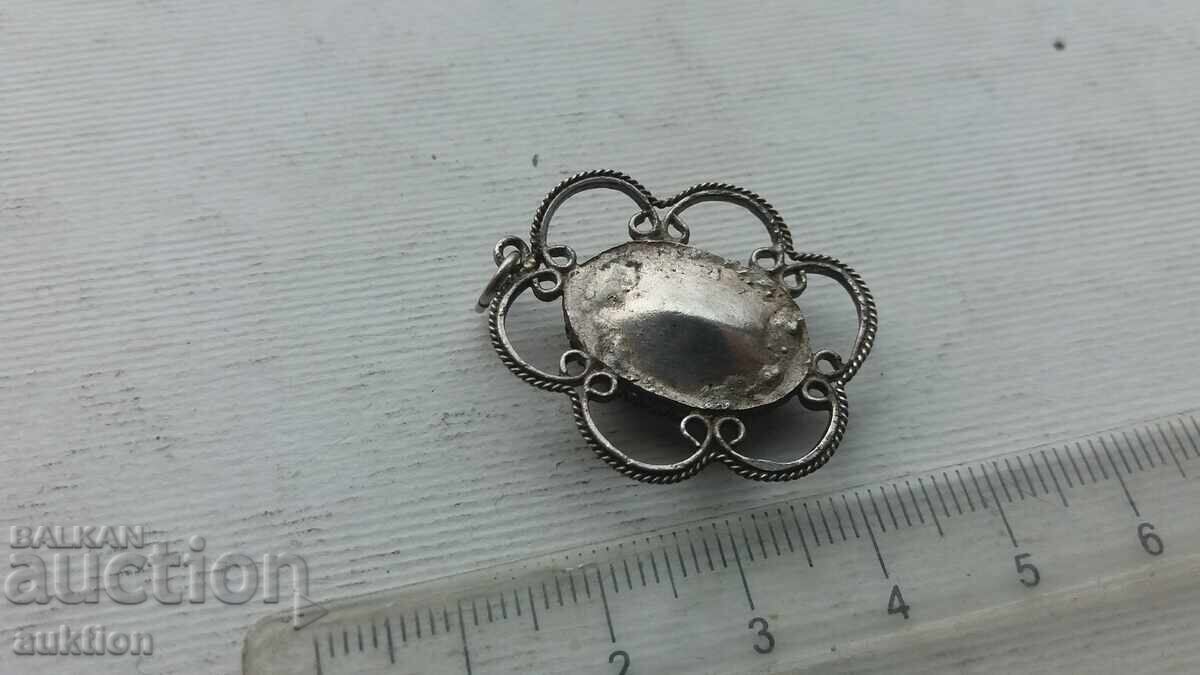 FILIGRAN - ΑΣΗΜΕΝΙΟ ΜΕΝΤΑΓΙΟ ΜΕ ΠΕΤΡΕΣ - 7 FILIGRAN - ΑΣΗΜΕΝΙΟ ΜΕΝΤΑΓΙΟ ΜΕ ΠΕΤΡΕΣ - 7