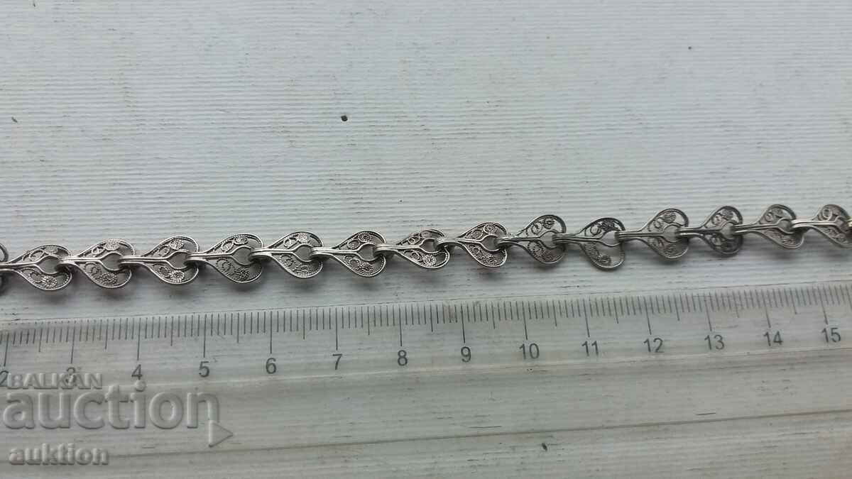 СРЕБЪРНА ФИЛИГРИРАНА ГРИВНА - 5 СРЕБЪРНА ФИЛИГРИРАНА ГРИВНА - 5