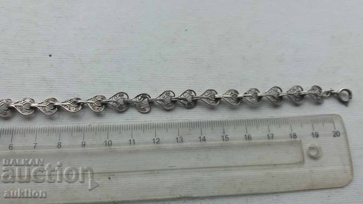 СРЕБЪРНА ФИЛИГРИРАНА ГРИВНА - 6 СРЕБЪРНА ФИЛИГРИРАНА ГРИВНА - 6