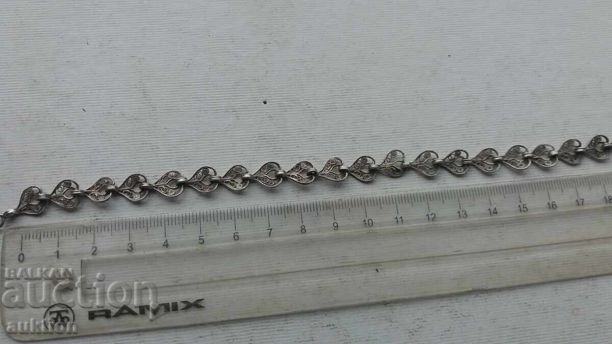 СРЕБЪРНА ФИЛИГРИРАНА ГРИВНА - 7 СРЕБЪРНА ФИЛИГРИРАНА ГРИВНА - 7