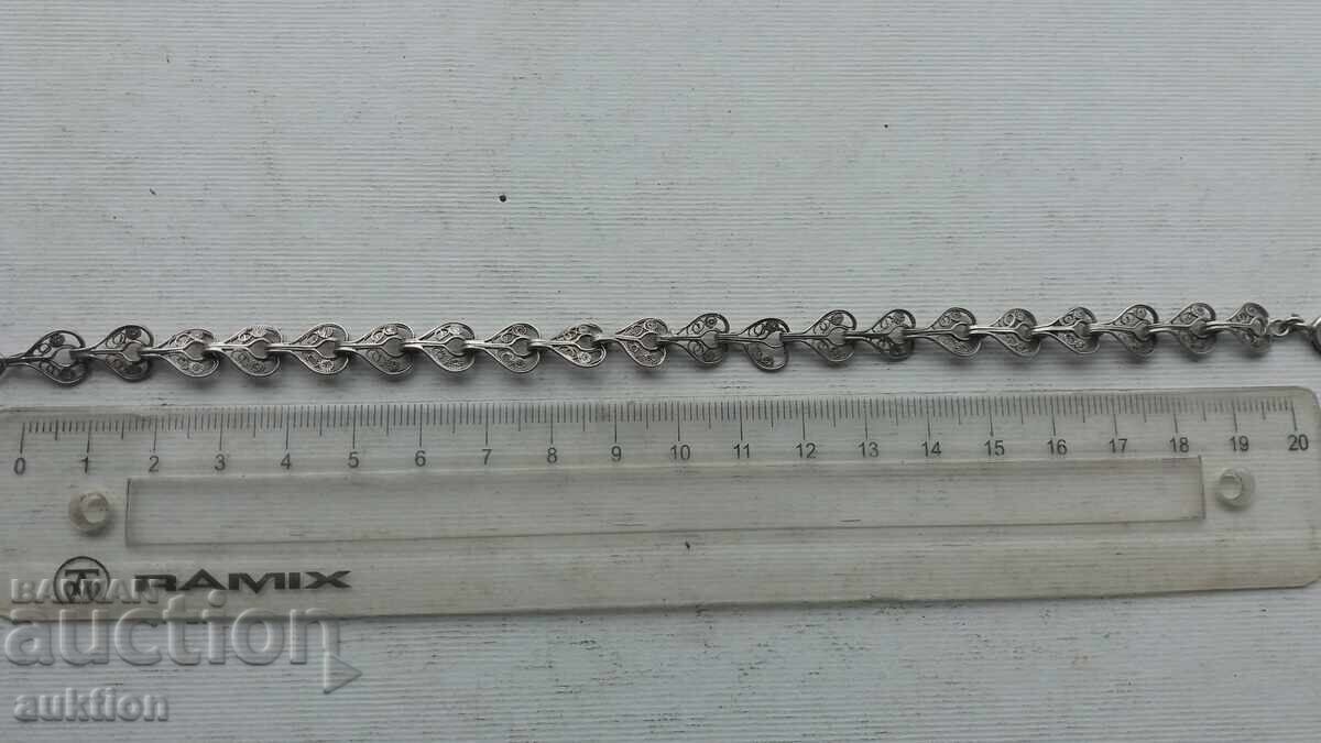 СРЕБЪРНА ФИЛИГРИРАНА ГРИВНА СРЕБЪРНА ФИЛИГРИРАНА ГРИВНА