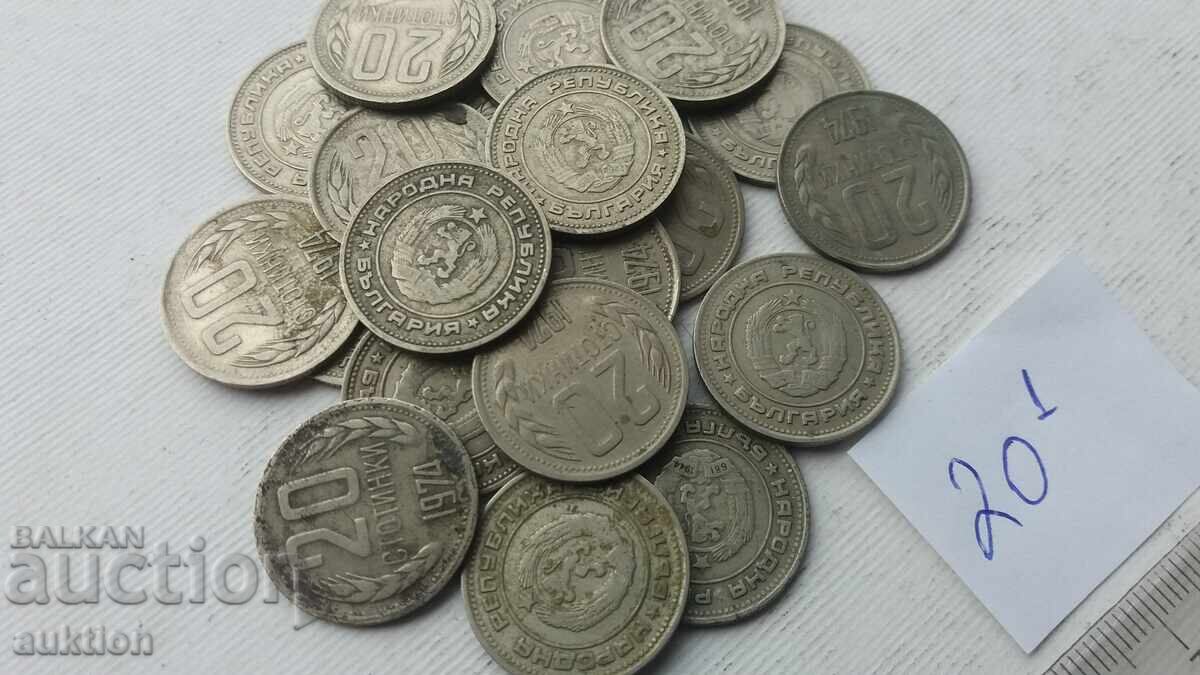 10 CENTS 1974 YEAR 20 NUMBERS with price 4.99 BGN | € 2.55 10 CENTS 1974 YEAR 20 NUMBERS with price 4.99 BGN | € 2.55