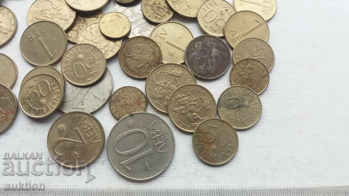 45 NUMBERS OF EARLY DEMOCRACY COINS 1992 - 5 45 NUMBERS OF EARLY DEMOCRACY COINS 1992 - 5