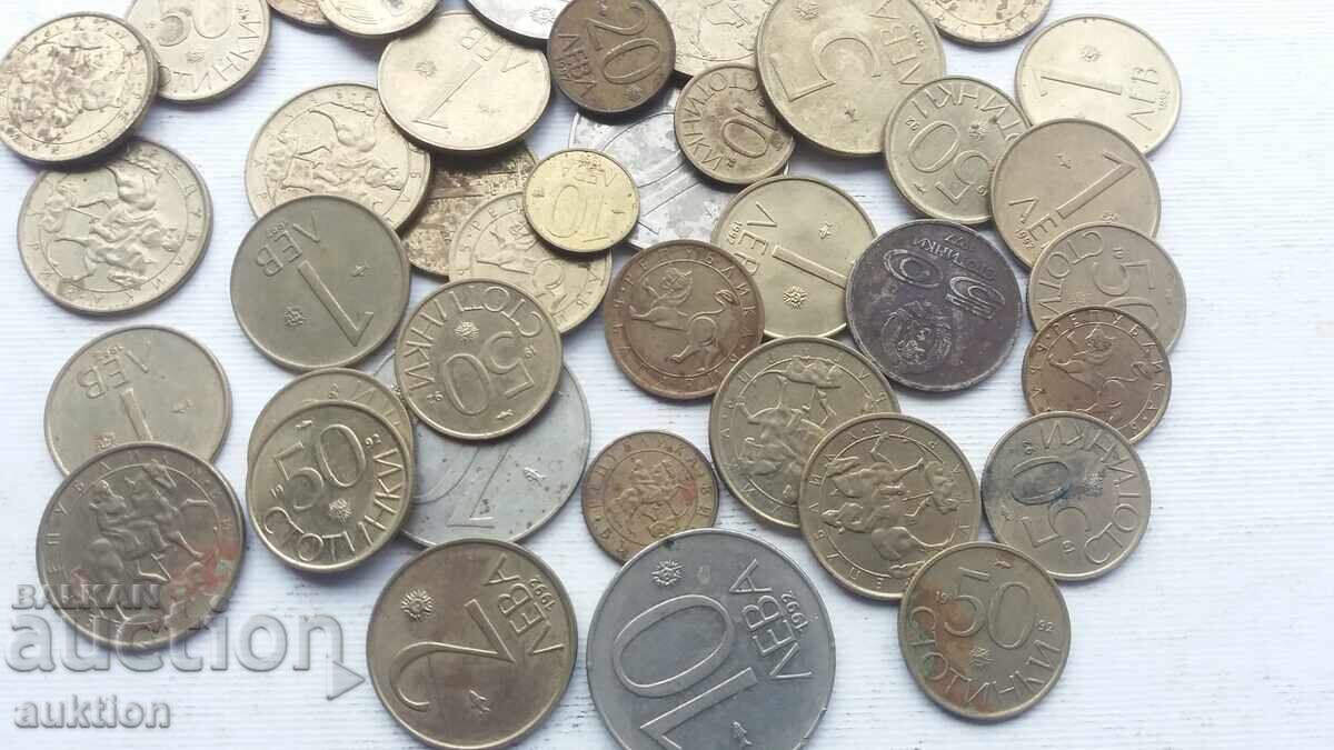 45 NUMBERS OF EARLY DEMOCRACY COINS 1992 - 7 45 NUMBERS OF EARLY DEMOCRACY COINS 1992 - 7