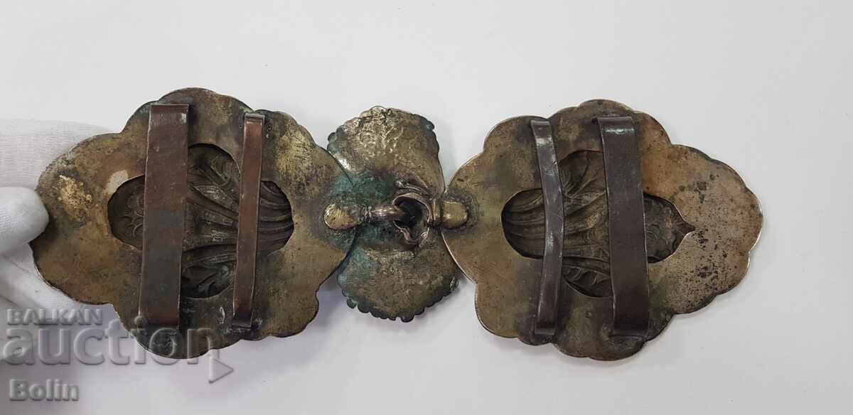 Σπάνια ασημένια αναγεννησιακή πάφτα, πάφτα - σφυρηλατημένη 19ος αιώνας με τιμή 1400.00 BGN | € 715.81