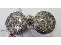 Rare forged silver Renaissance buckle, buckles Panagyurishte