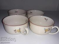 SET OF TEA CUPS. VINTAGE. SWITZERLAND