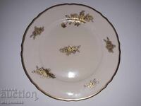 PLATE. SWITZERLAND. GOLD PLATING